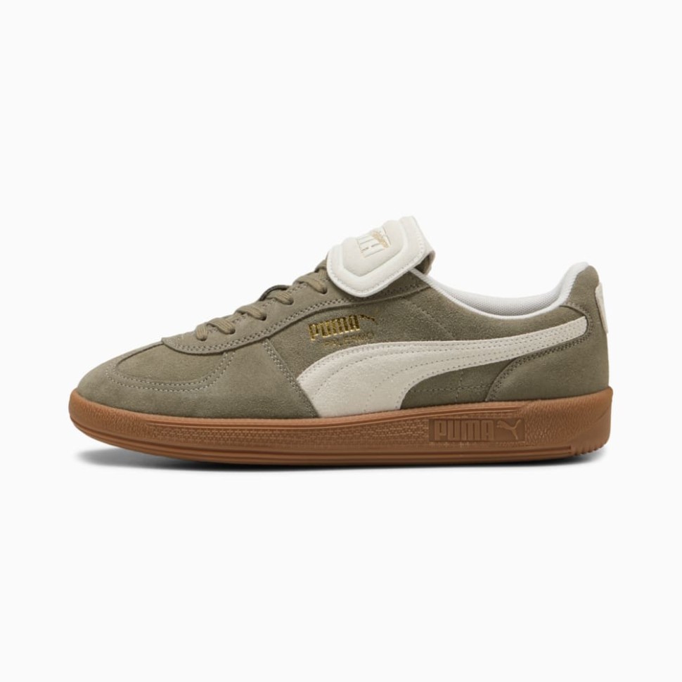 

Кеды PUMA Palermo Premium Suede FW25 Velvet Moss-Warm White