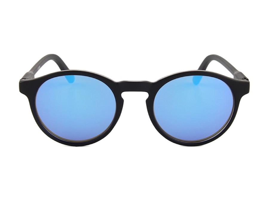 Солнцезащитные очки  АНТИСТАТИКА Ретро 2.0 Синий Лёд 2001111010016, цвет черный - фото 1