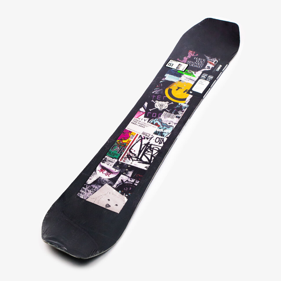 фото Сноуборд мужской terror crew white/black 2022