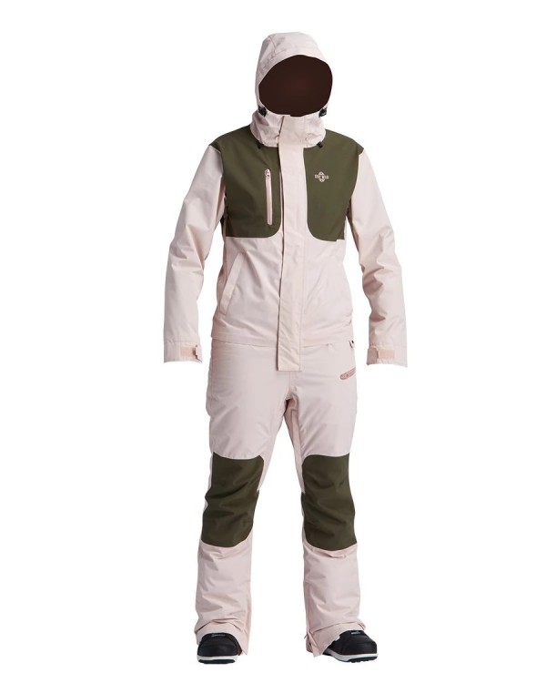Комбинезон для сноуборда женский AIRBLASTER Sassy Beast Suit Blush Surplus 2020, фото 1