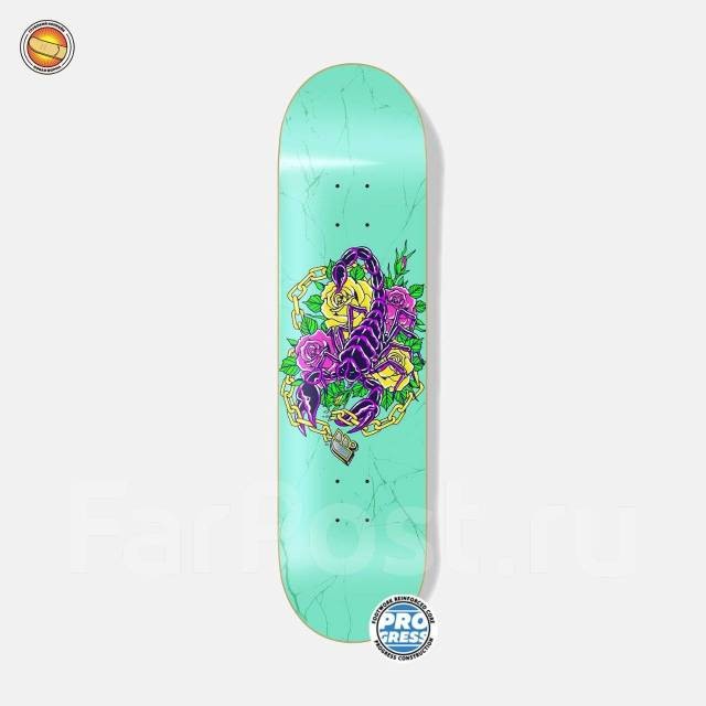 Дека для скейтборда FOOTWORK Scorpion Mint 8.125 дюйм 2022