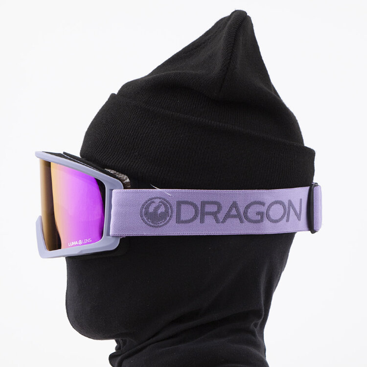 Маска горнолыжная DRAGON Dx3 Otg Ion Ultraviolet/Ll Purple Ion + Ll Amber 2021, фото 2