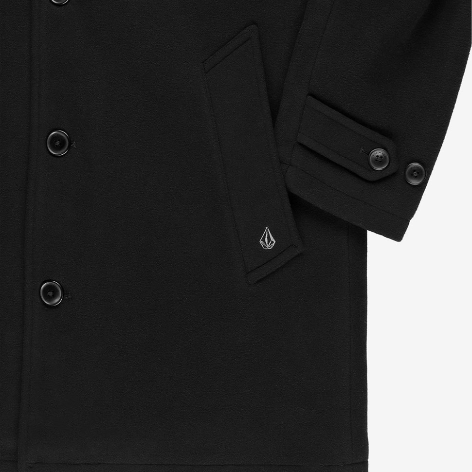 Пальто VOLCOM Floyder Peacoat Black 196134540007, размер S - фото 4