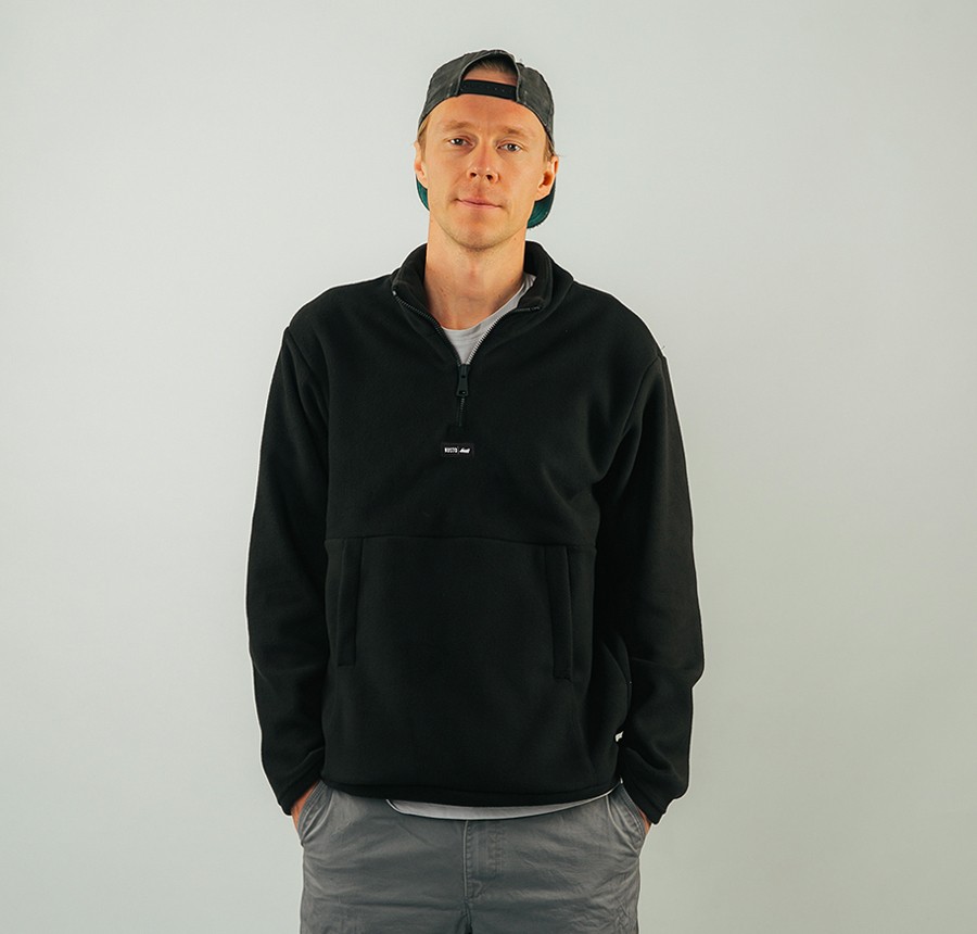 Толстовка KUSTO Fleece Black фото 2
