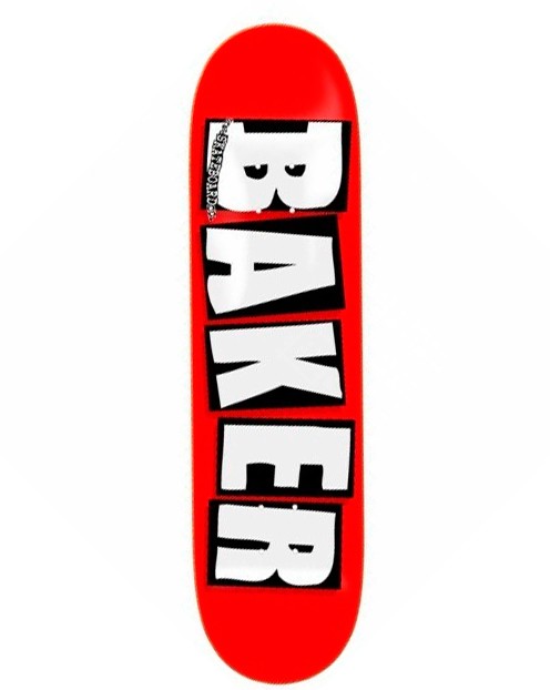 

Дека для скейтборда BAKER Brand Logo Deck 8", Черный;белый;красный