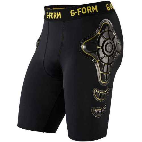 Защита G-FORM Pro-X Shorts-Youth A/S Black/Yellow, фото 1