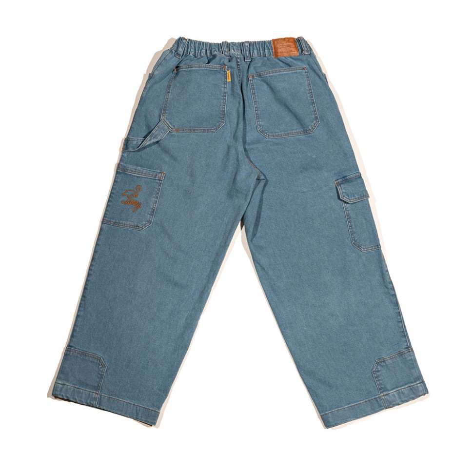 Джинсы LARRY PANTS Wide Fit FW25 Blue Orange фото 2