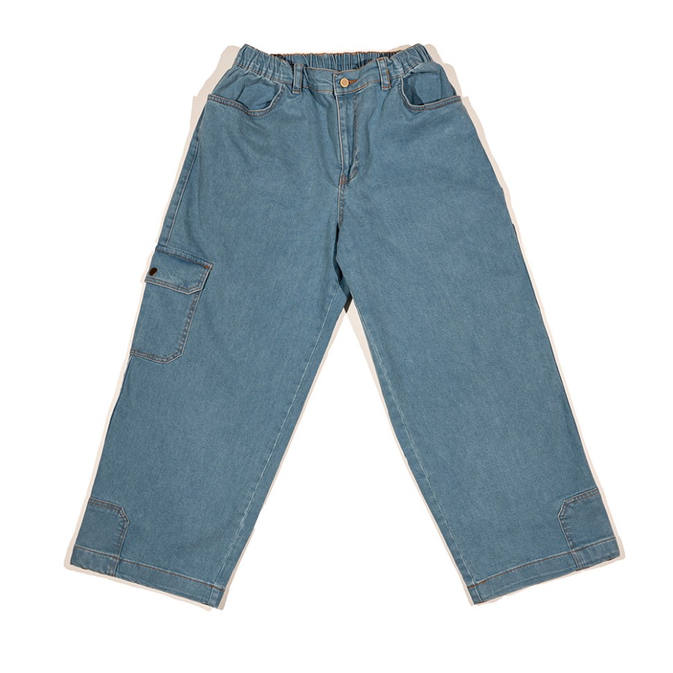 Джинсы LARRY PANTS Wide Fit FW25 Blue Orange