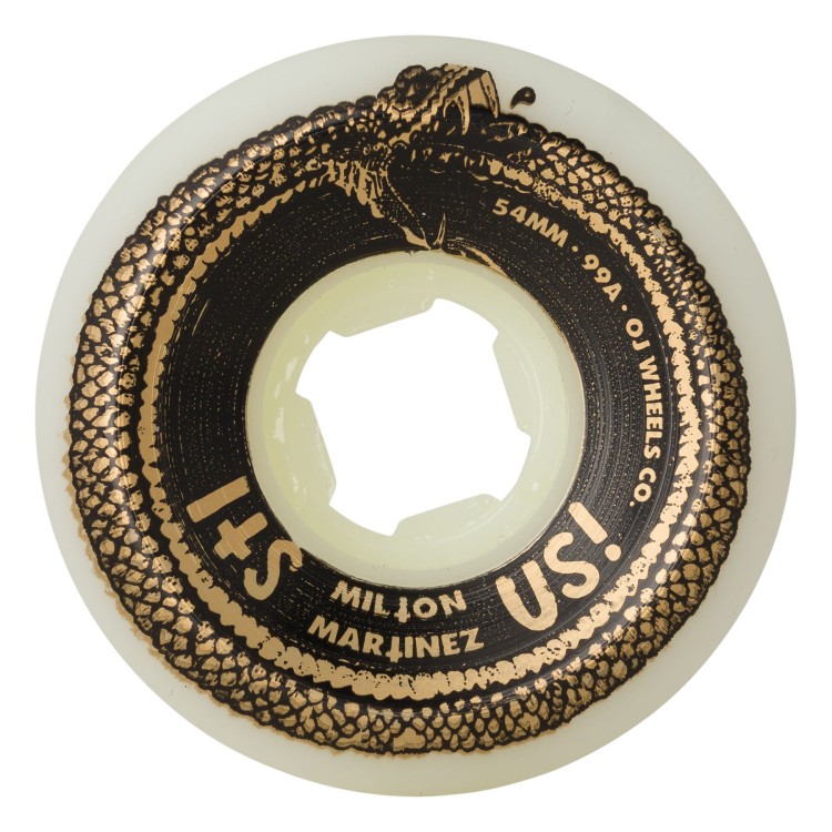 Колеса OJ Martinez Its Us Gold White Hardline 54mm 99A, фото 1