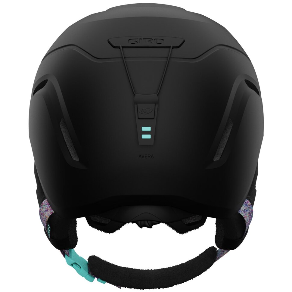 фото Шлем горнолыжный женский giro avera matte black data mosh 2022