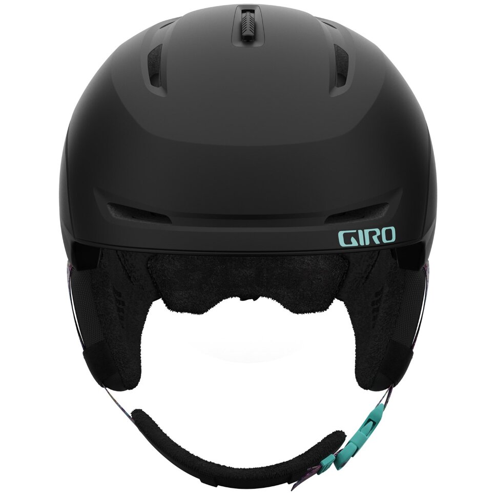 фото Шлем горнолыжный женский giro avera matte black data mosh 2022