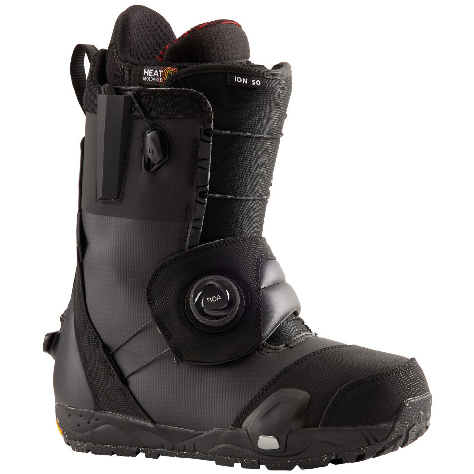 фото Ботинки для сноуборда мужские burton ion step on black 2022