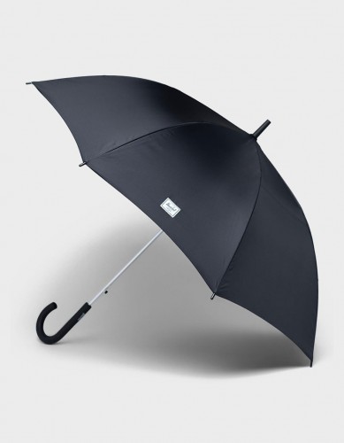 Зонт HERSCHEL Single Stage Umbrella Black/Black, фото 1