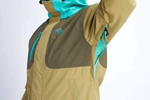 Комбинезон для сноуборда женский AIRBLASTER Sassy Beast Suit Turquoise 2020, фото 6