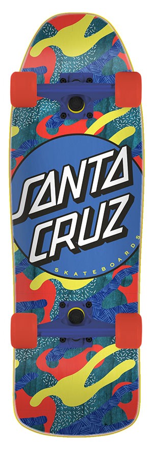 Лонгборд SANTA CRUZ Mini Primary Dot  Cruzer 80S 2020 193172129591 - фото 1