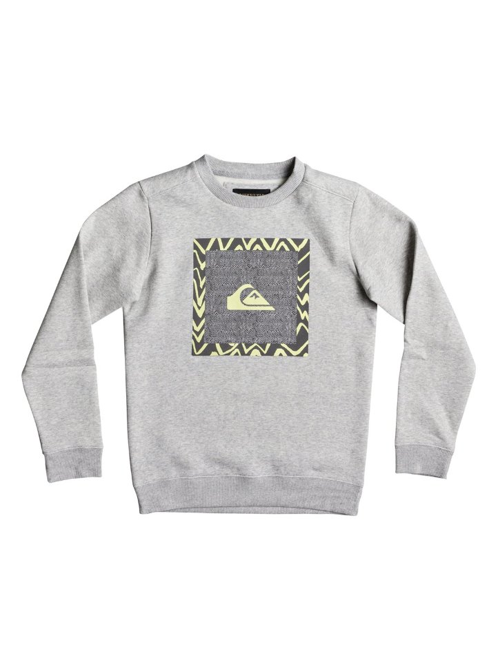 

Джемпер для мальчиков-подростков QUIKSILVER Generaldunayth B Light Grey Heather, Серый
