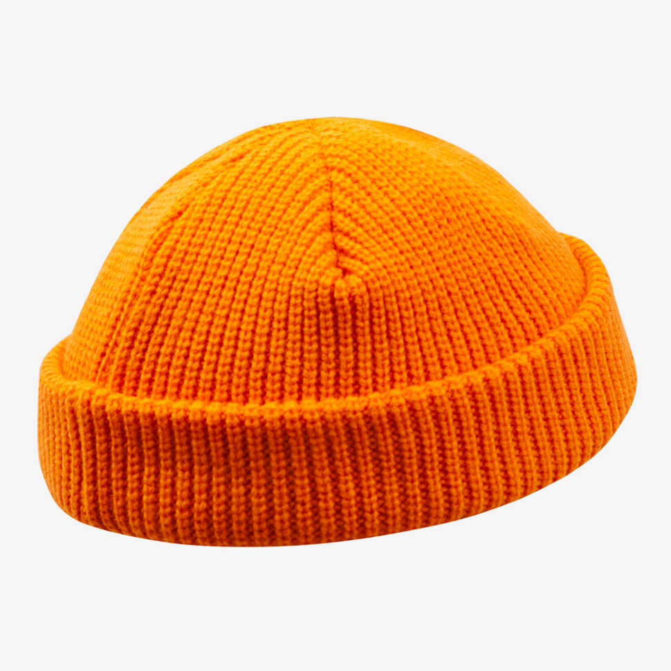 фото Шапка вязаная obey micro beanie carrot 2021