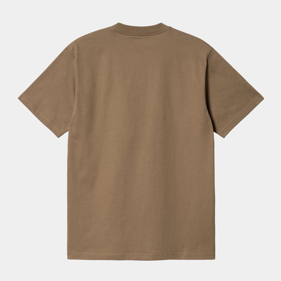 Футболка CARHARTT WIP S/S New Frontier T-Shirt Buffalo 2023 фото 2