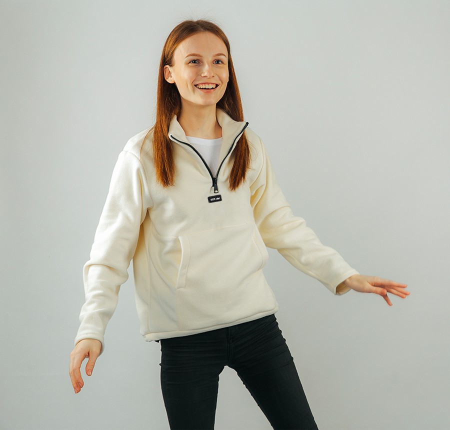 Толстовка KUSTO Fleece Milky фото 3