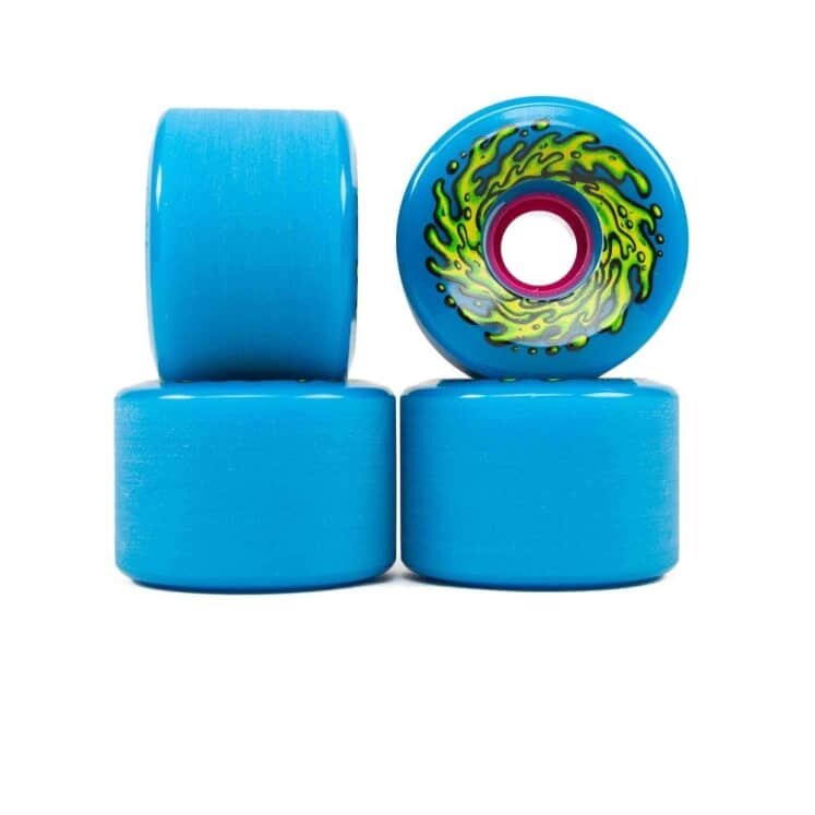 фото Колеса для скейтборда santa cruz og slime blue green 66mm 78a 2021