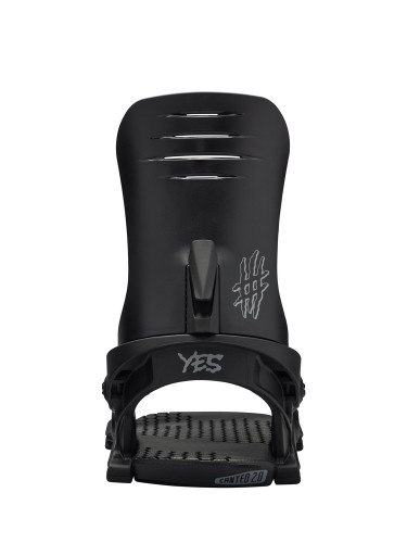 Крепления для сноуборда мужские YES Ipo FW25 Black, фото 2
