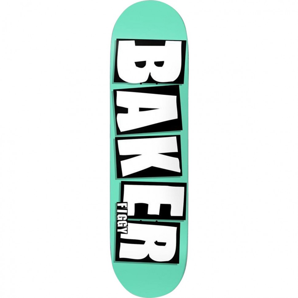 

Дека для скейтборда BAKER Jf Brand Name Teal Deck 8.5", Мятный;бирюзовый