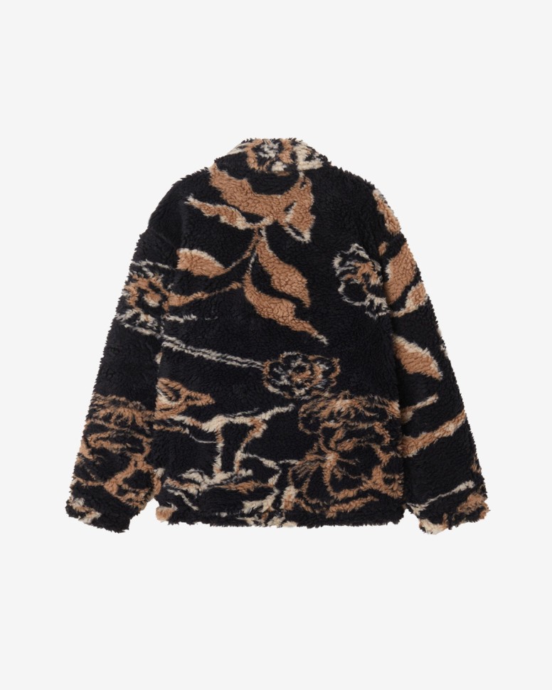 Куртка OBEY Mushroom Sherpa Jacket FW25 Dark Navy Multi фото 2