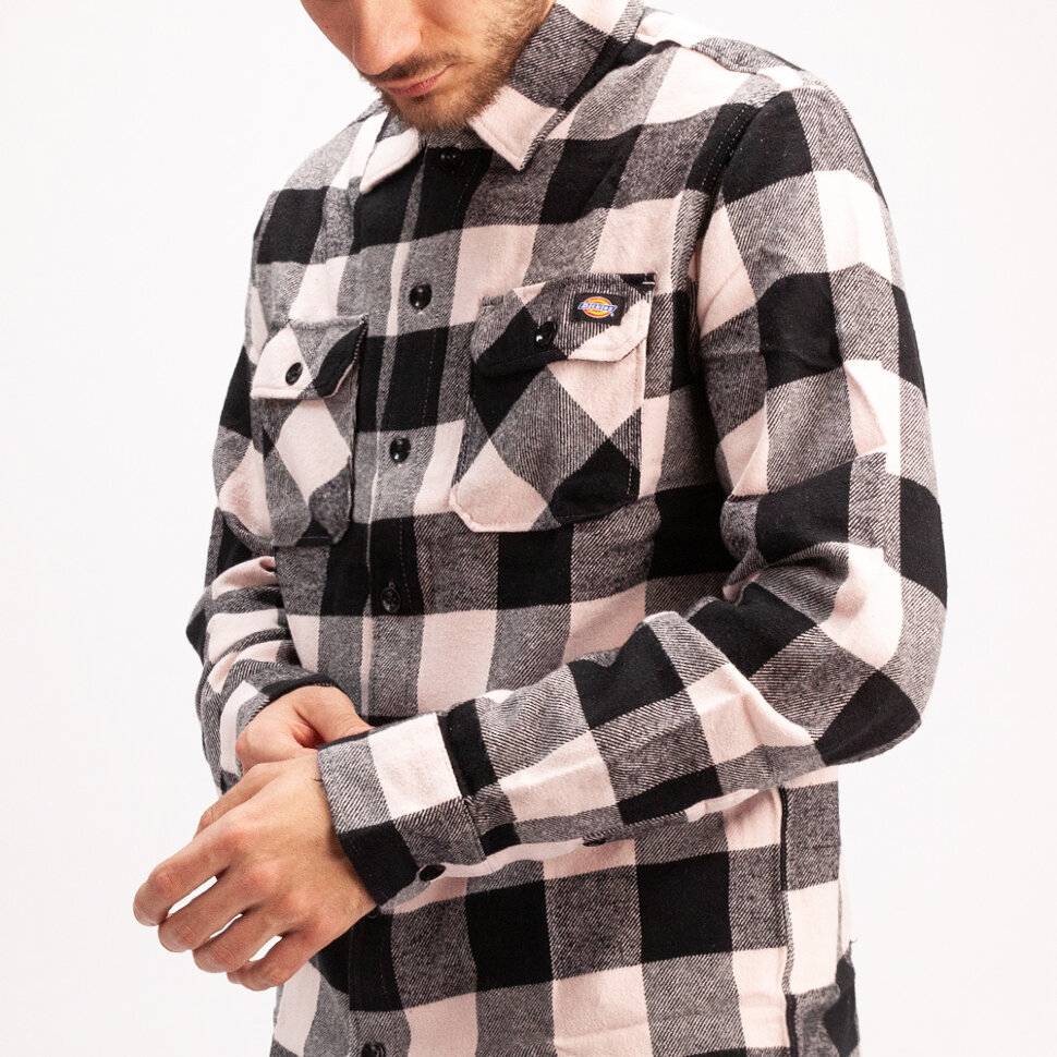 фото Рубашка dickies new sacramento shirt light pink 2021