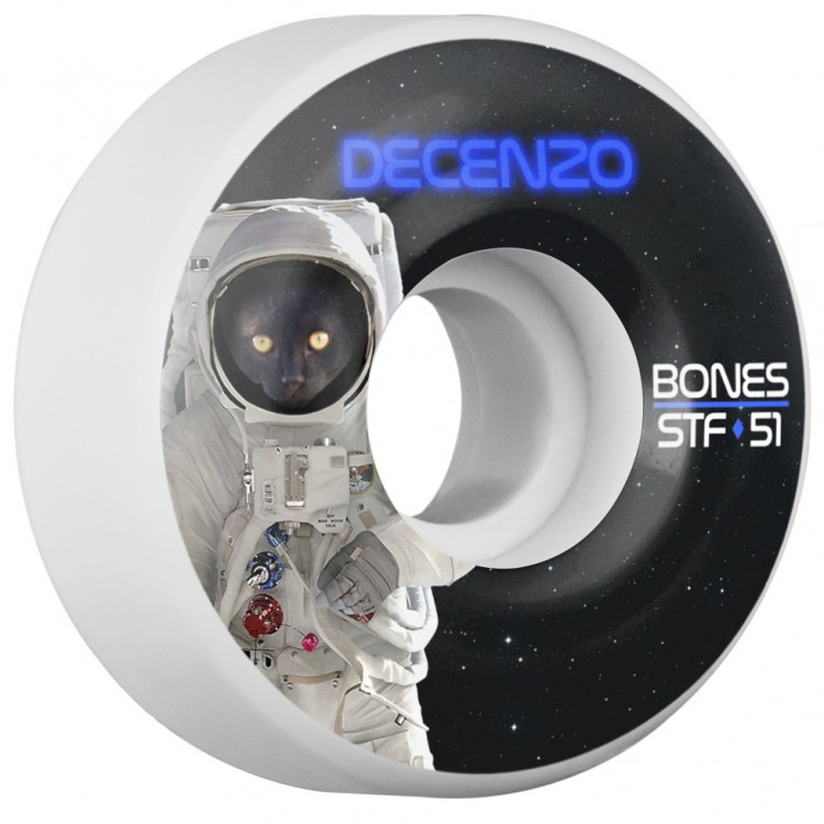 Колеса для скейтборда BONES Decenzo Catstronaut V2 53 mm, фото 1
