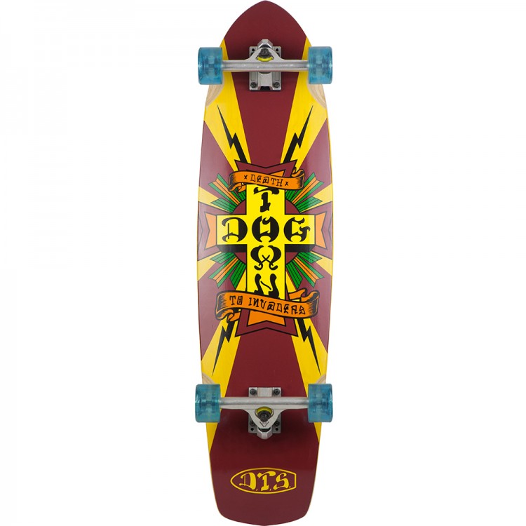 Комплект лонгборд DOG TOWN Death To Invaders 37.5", фото 1