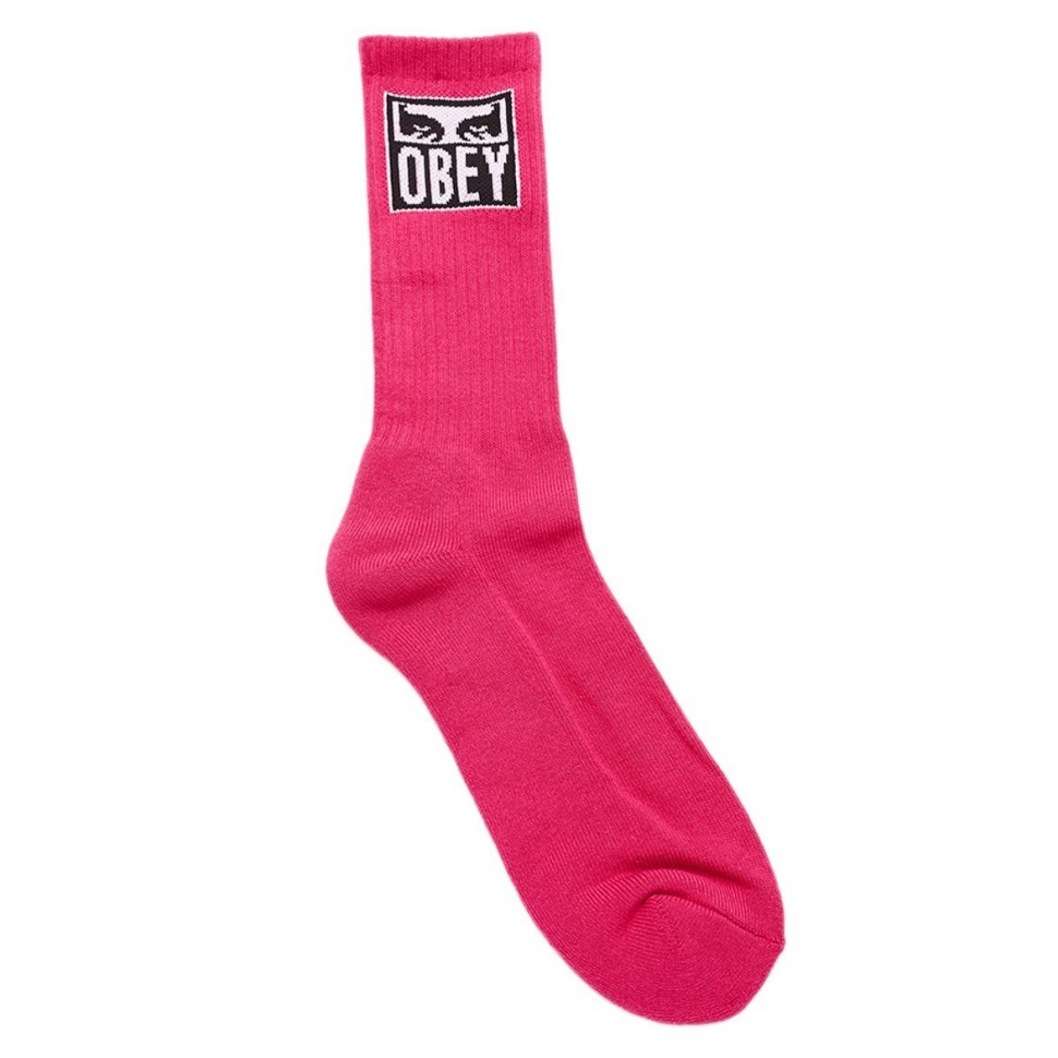 фото Носки obey obey eyes icon socks magenta 2020