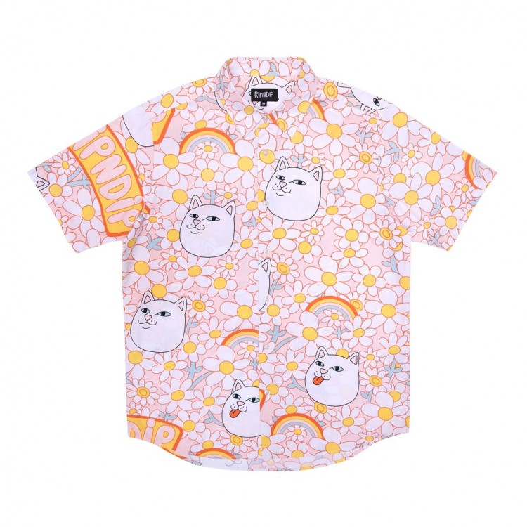Рубашка RIPNDIP Daisy Daze Button Up Multi 2020, фото 4
