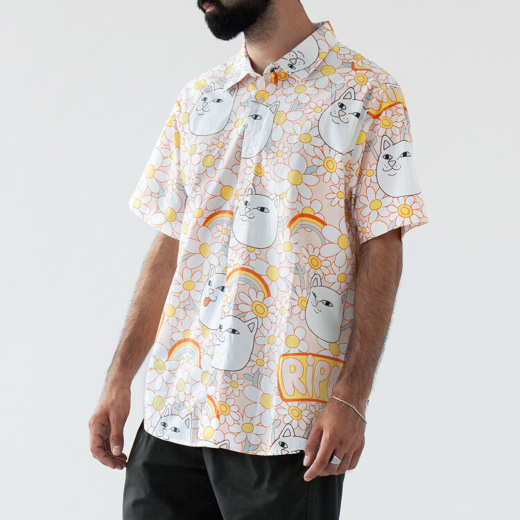 Рубашка RIPNDIP Daisy Daze Button Up Multi 2020, фото 2