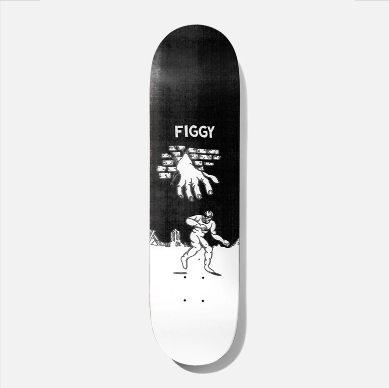 фото Дека для скейтборда baker figgy crop circles deck 8 дюйм 2022