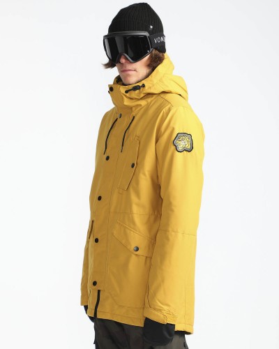 Куртка для сноуборда мужская BILLABONG Adversary Harvest Gold, фото 2