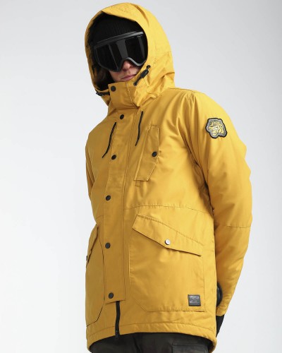 Куртка для сноуборда мужская BILLABONG Adversary Harvest Gold, фото 5