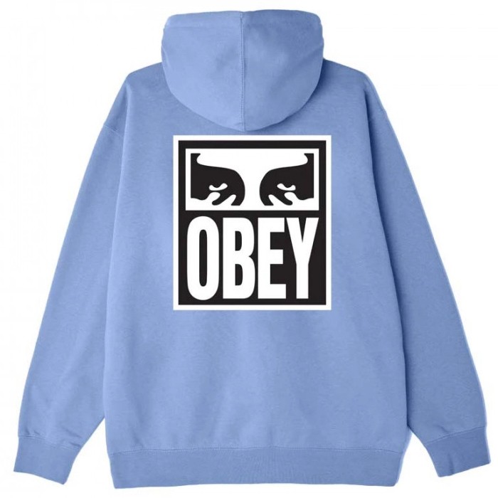 Толстовка с капюшоном OBEY Obey Eyes Icon Hood Digital Violet 2023 193259755095, размер S - фото 2
