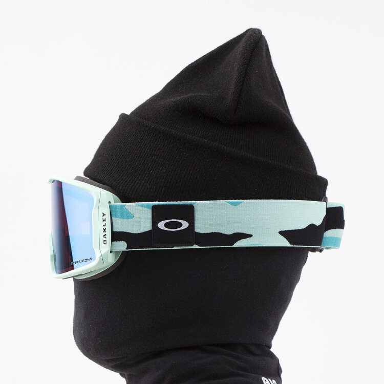 Маска горнолыжная OAKLEY Line Miner Xm JASMINE CELESTE CAMO/PRIZM SNOW SAPPHIRE IRIDIUM, фото 2
