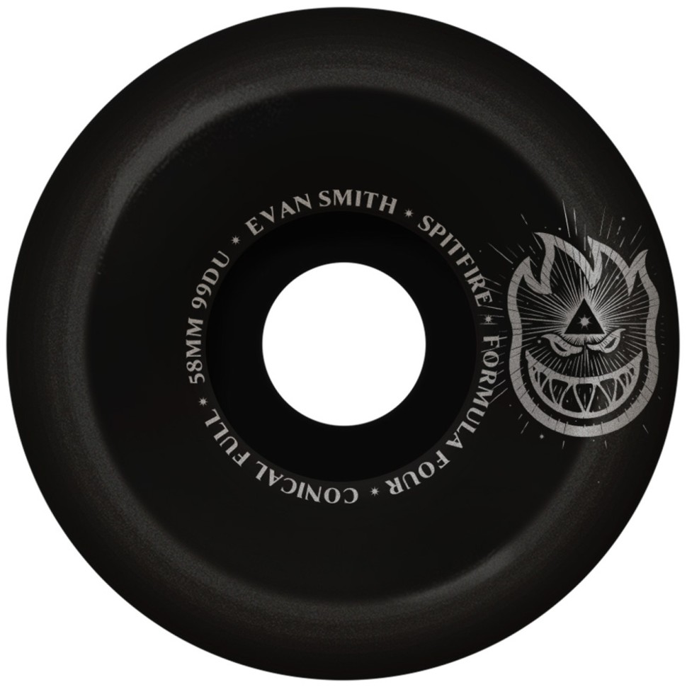 Колеса для скейтборда SPITFIRE F499 Evan Confull Black 58MM 99A 2023