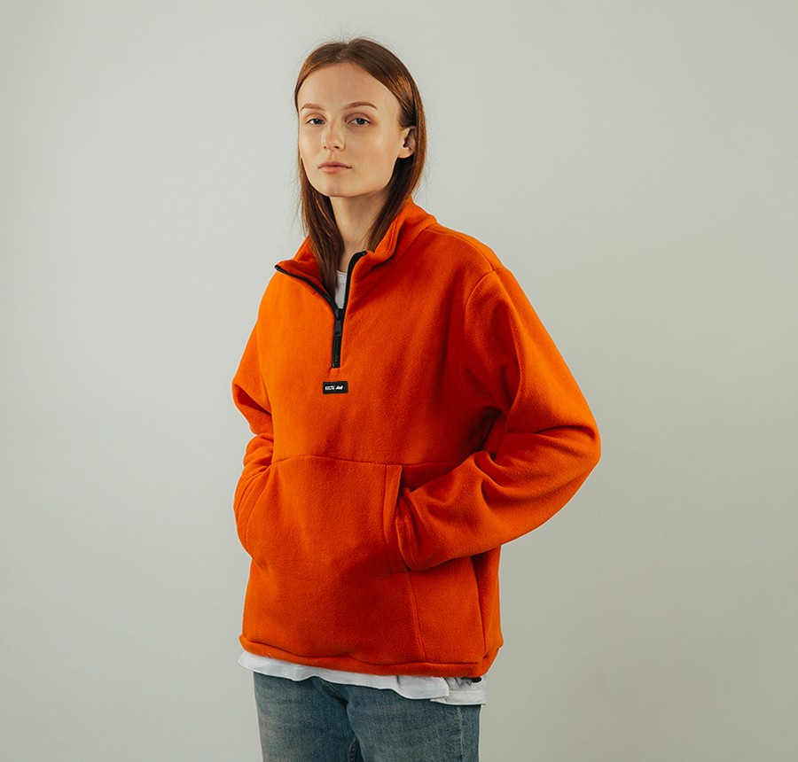 Толстовка KUSTO Fleece Tangerine фото 2
