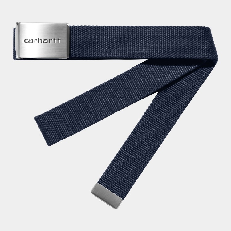 Ремень CARHARTT WIP Clip Belt Chrome SS24 Air Force Blue, фото 1