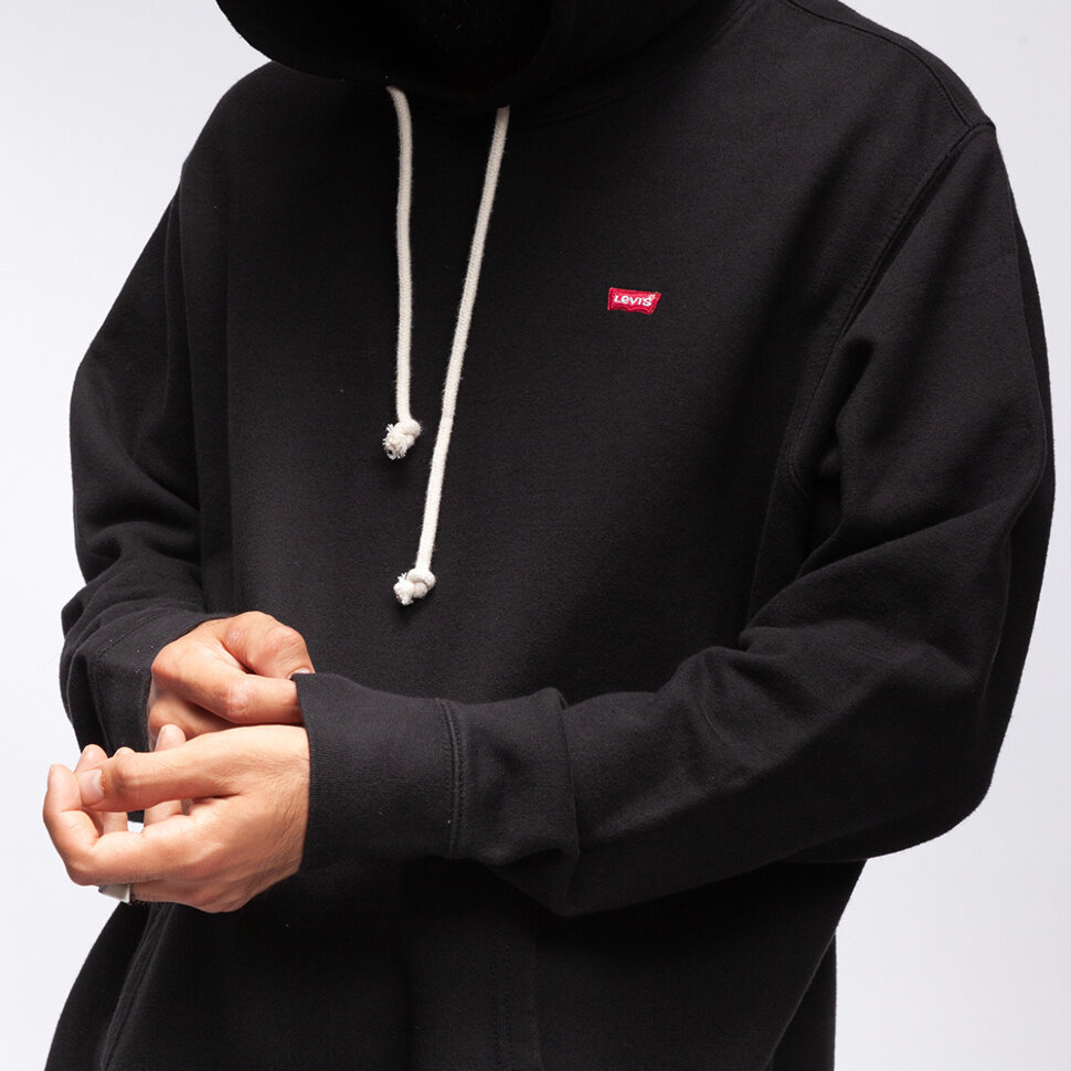 фото Толстовка levis new original hoodie mineral black 2021 levi's®