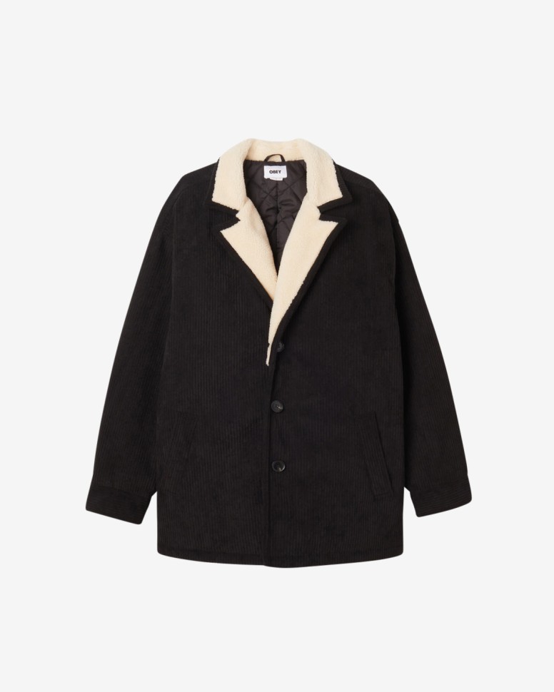 Пальто OBEY Obey Becker Coat FW25 Black