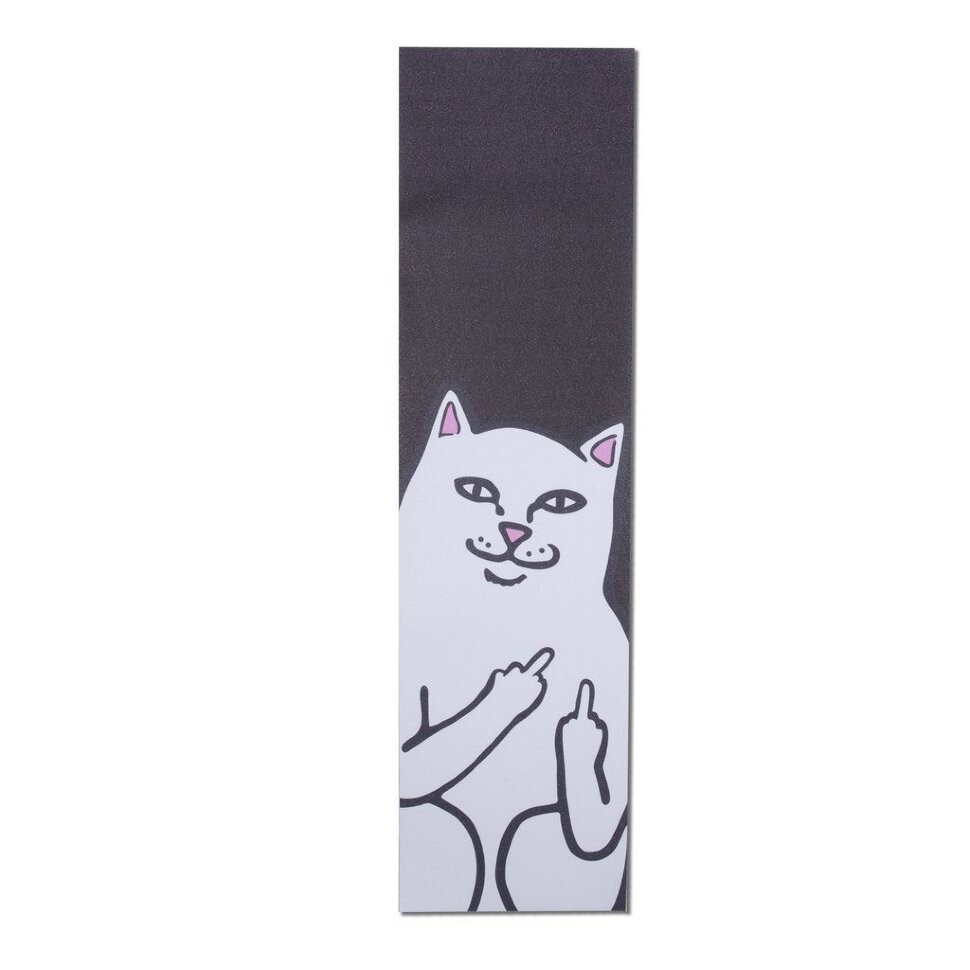 Шкурка для скейтборда RIPNDIP Lord Nermal Grip Black 2021