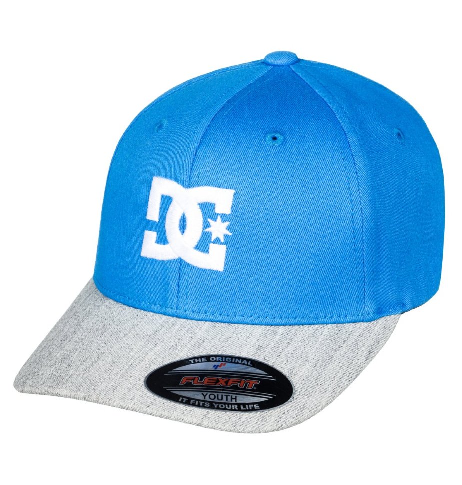 

Кепка-бейсболка для мальчиков-подростков DC SHOES Cap Star 2 Boy Campunula, Синий