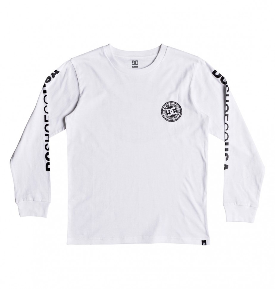 

Фуфайка DC SHOES Circle Star Ls B Snow White, Белый