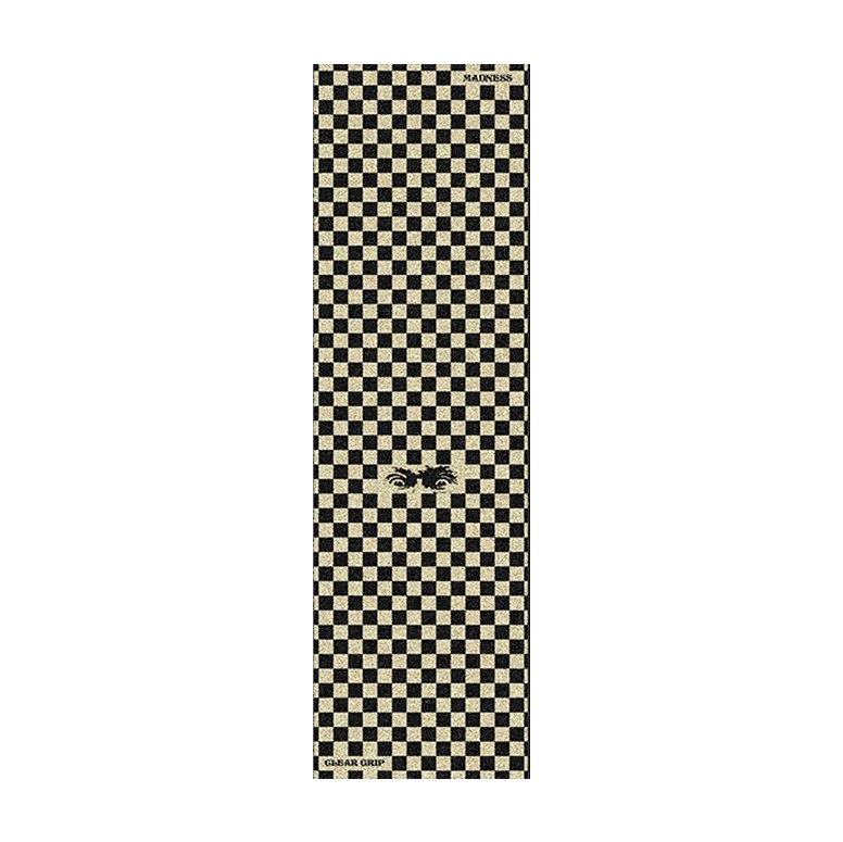 Шкурка для скейтборда MADNESS Checkered View Clear 2022