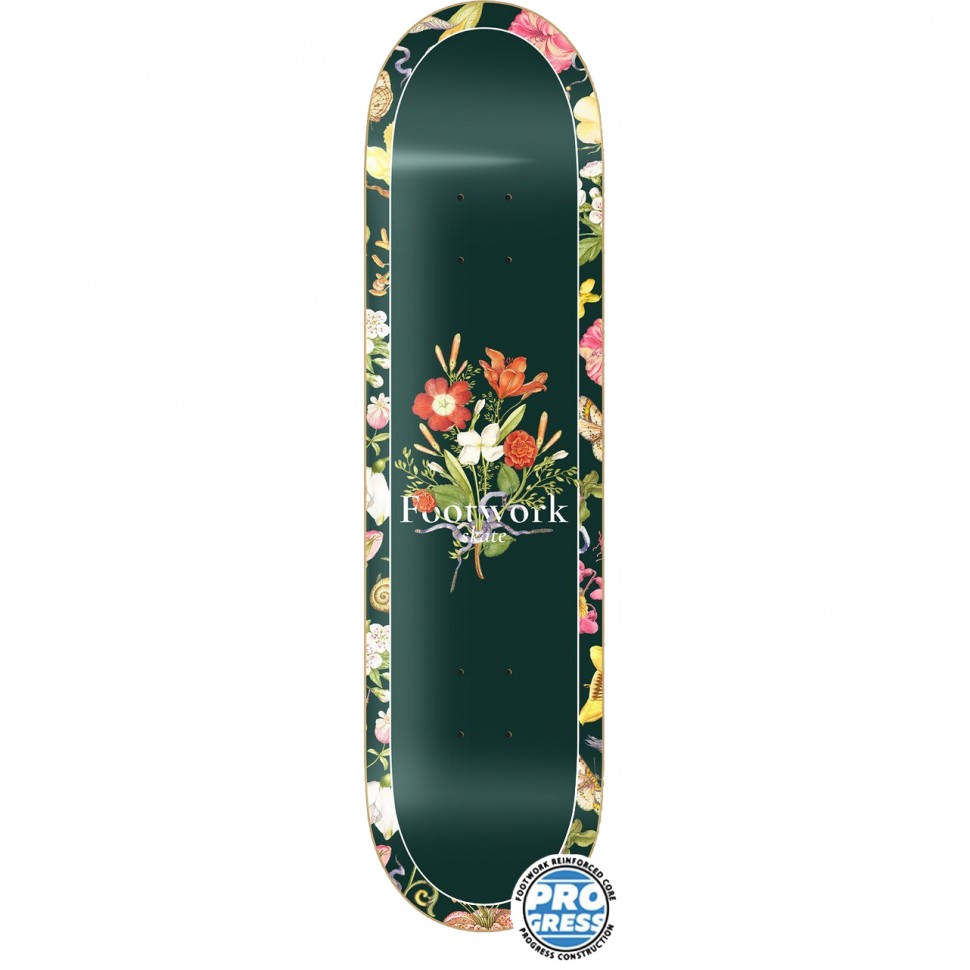 фото Дека для скейтборда footwork flora emerald 8.125 дюйм 2022