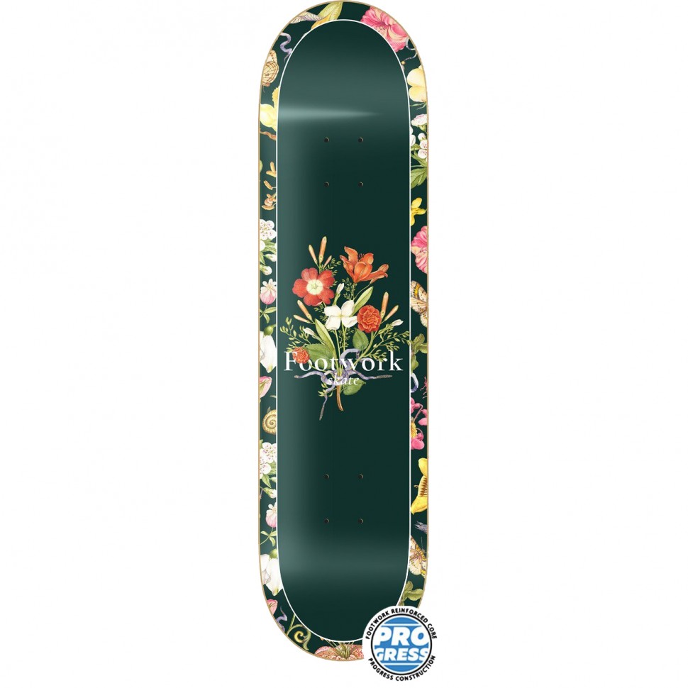 

Дека для скейтборда FOOTWORK Flora Emerald 8.125 дюйм 2022