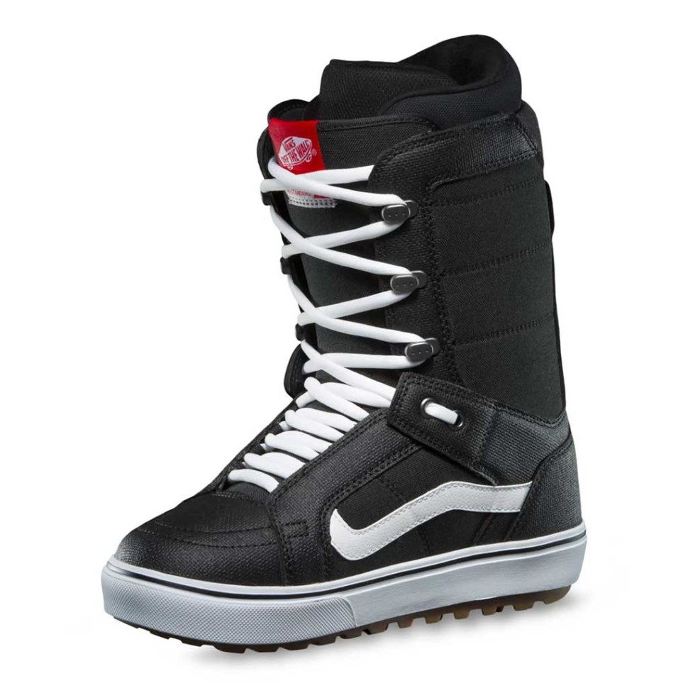 фото Ботинки для сноуборда vans hi-standard black/white 2022